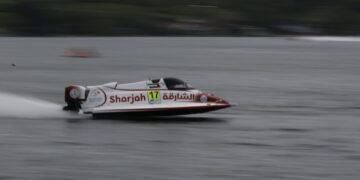 F1 Powerboat Danau Toba 2025. (Foto: narata/Ghiyatuddin)