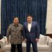Oyun-Erdene Tawarkan Model Sovereign Wealth Fund Mongolia untuk Inspirasi Indonesia Mantan Perdana Menteri Mongolia, L. Oyun-Erdene, melakukan kunjungan ke Indonesia dan bertemu dengan Presiden Prabowo Subianto pada Jumat (29/8/2025). (Foto: Istimewa)