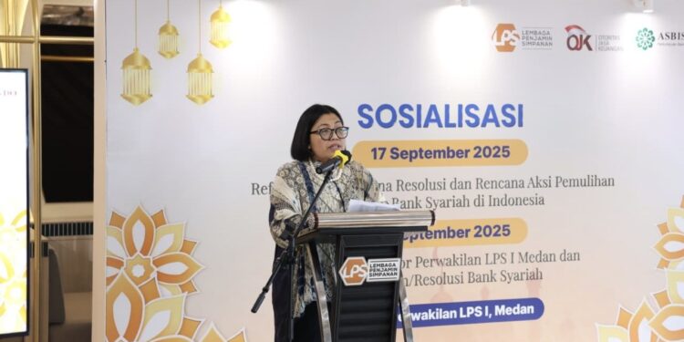 Direktur Group Resolusi Bank LPS, Tri Wahyuni. (Foto: Narata/Istimewa)
