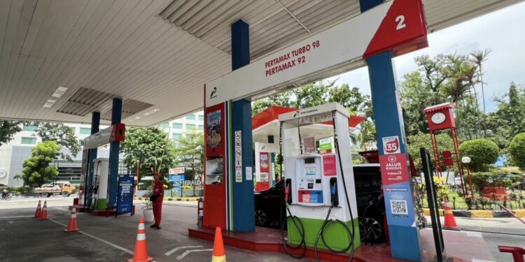SPBU Pertamina. (Foto: Narata/Istimewa)