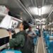 Penumpang kereta api. (Foto: Narata/Istimewa)