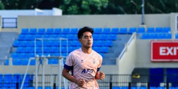 Penyerang Persik Kediri, Wigi Pratama. (Foto: Instagram @wigipratamaa)