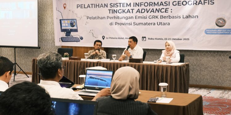DLHK Sumut dan Yayasan PETAI Tingkatkan Kapasitas Aparatur Lewat Pelatihan GIS img 20251024 wa0006