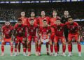 Skuad Timnas Indonesia pada pertandingan Kualifikasi Piala Dunia 2026 di Stadion King Abdullah Sports City, Sabtu (11/10/2025). (Foto: Dok Timnas Indonesia).