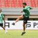 Skuad PSMS Medan menjalani official training menjelang pertandingan lawan Bekasi City di Stadion Patriot Candrabhaga, Jawa Barat. (Foto: Media Official PSMS)