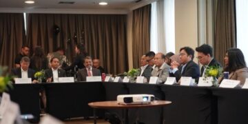 Forum High-Level Breakfast Roundtable at Sustainable Business COP30 (SBCOP) bertema “Indonesia’s High-Integrity Carbon Market: Toward a Green, Resilient, and Inclusive Future” di Sao Paulo, Brasil. (Foto: Kementerian Kehutanan)