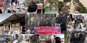 Max Auto Indonesia dan Maxride Indonesia Salurkan Bantuan untuk Korban Banjir di Kota Medan (Foto: Narata/Istimewa)