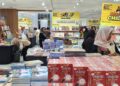 Bazar buku Internasional Big Bad Wolf (BBW) Books resmi dibuka di Delipark Mall, Medan. (Foto: redaksi/narata)