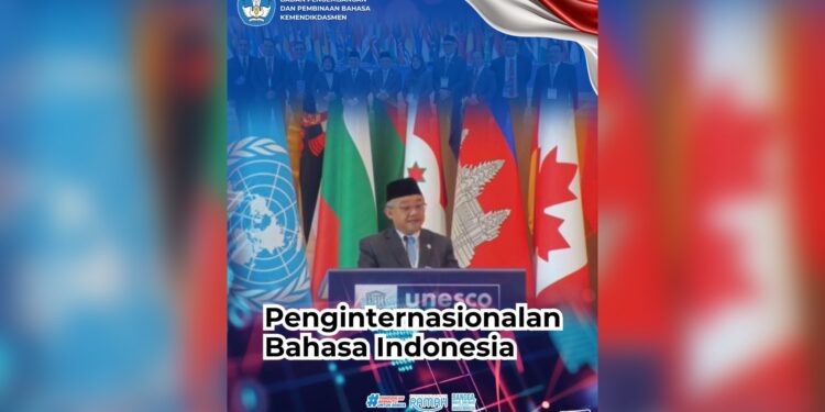 Bahasa Indonesia Resmi Digunakan dalam Sidang Umum UNESCO 2025 di Uzbekistan photo output