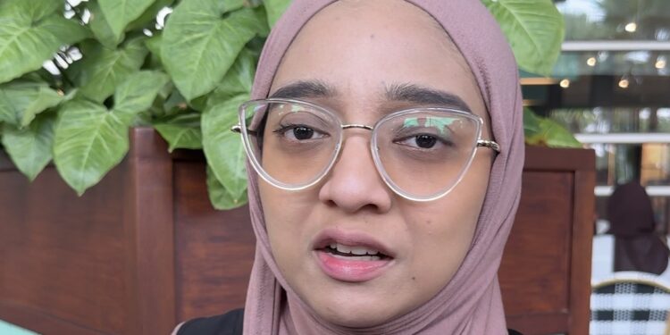 Chiki Fawzi Ajak Influencer 'Ramaikan' Isu Kemanusiaan: Korban Bencana Butuh Makanan Hangat Siap Saji Chiki Fawzi (Foto: Narata/Dian Ajo)