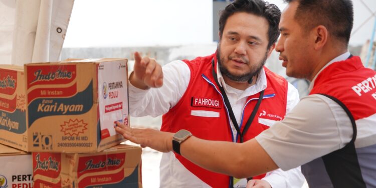 Pertamina Tambah 2 Posko Hub di Medan-Aceh: Akselerasi Bantuan Kemanusiaan untuk Korban Bencana (Foto: Narata/Istimewa)