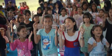 Terapi Ceria Kemkomdigi Bantu Anak-anak Pulihkan Kepercayaan Diri Pasca-Bencana (Foto: Narata/Istimewa)