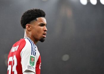 Keterangan foto: Wonderkid Arsenal, Ethan Nwaneri. (Sumber foto: Instagram @ethannwaneri)