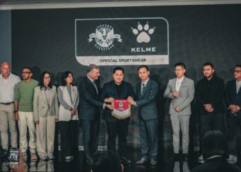 Keterangan foto: Kelme jadi apparel resmi baru untuk Tim Nasional Sepak Bola dan Federasi Futsal Indonesia (FFI). (Sumber: PSSI)