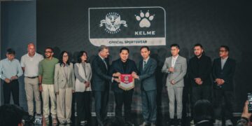 Keterangan foto: Kelme jadi apparel resmi baru untuk Tim Nasional Sepak Bola dan Federasi Futsal Indonesia (FFI). (Sumber: PSSI)
