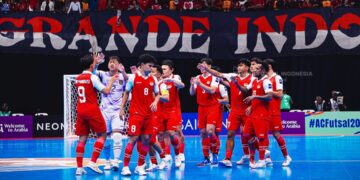 Keterangan foto: Timnas Futsal Indonesia di Piala Asia 2026. (Sumber: Instagram @timnasfutsal)
