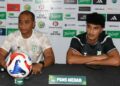 Keterangan Foto: Konferensi pers dari PSMS Medan menjelang pertandingan melawan Persekat Tegal yang dijadwalkan berlangsung di Stadion Tri Sanja, Sabtu 21 Februari 2026. (Sumber: MO PSMS)