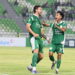 Keterangan Foto: Felipe Cadenazzi melakukan selebrasi usai mencetak gol ke gawang Sriwijaya FC di Stadion Utama Sumut. Minggu 19 April 2026. (Sumber: MO PSMS Medan)