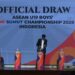 Keterangan Foto: Undian pembagian grup Piala AFF U-19 2026 di Aula Raja Inal Siregar Kantor Gubernur Sumut, Kota Medan, Kamis 7 Mei 2026. (Ghiyatuddin/narata)
