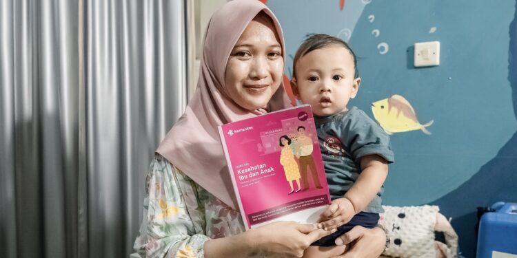 Keterangan: Cakupan imunisasi anak di Indonesia meningkat di tahun 2025. (Foto: Rommy Pujianto/WHO)
