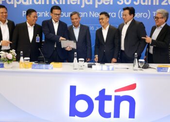 Keterangan: Konferensi Pers paparan kinerja semester I 2026 BTN. (Foto: Dok.BTN/narata)