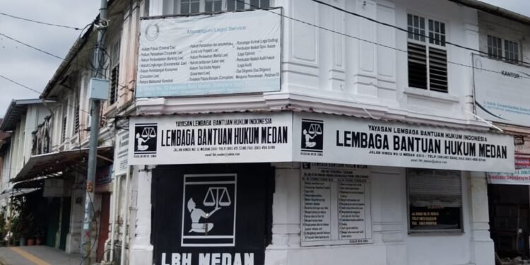 Kantor LBH Medan. (Foto: Istimewa)