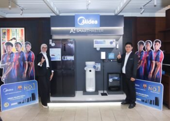 Keterangan Foto: Midea Electronics Indonesia memperkenalkan ekosistem teknologi pintar AI SMART MASTER. (Sumber: Dok. Midea)