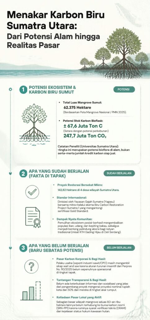Keterangan Foto: Infografis mangrove. (Sumber: narata)